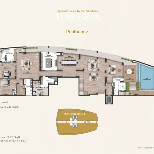 The Arkadians Flloor Plans Tower A (4)