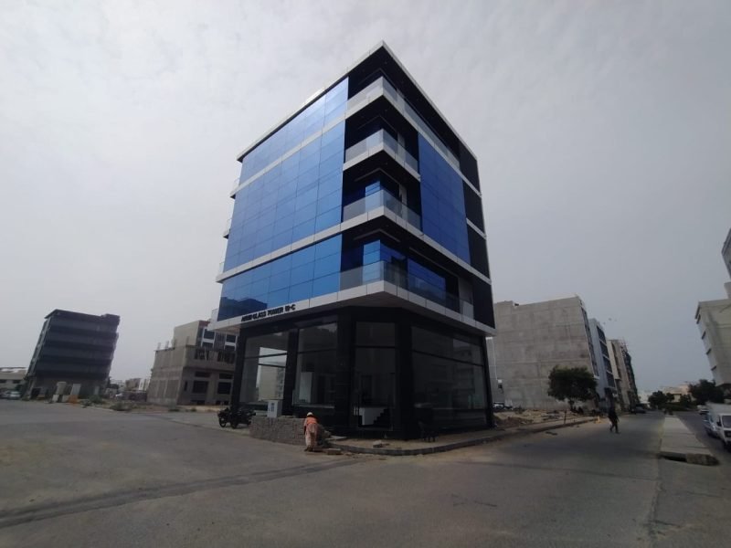 Brand New 200 Sq Yard Commercial Building for Rent and Sale in DHA Phase 8, Karachi
