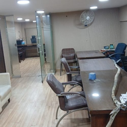 Furnished mezzanine for rent in Shahbaz Commercial DHA Karachi