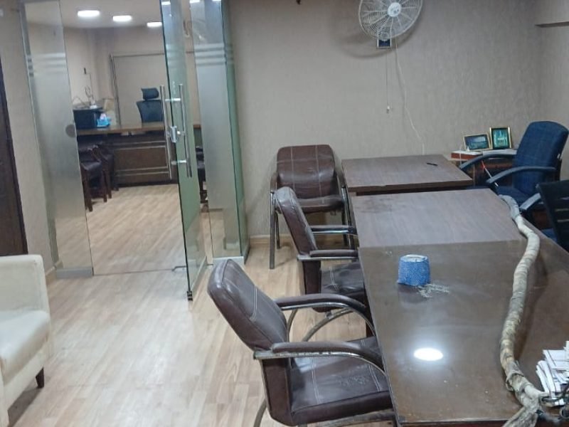 Furnished mezzanine for rent in Shahbaz Commercial DHA Karachi