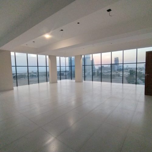 Glass elevation of commercial building in Saba Commercial