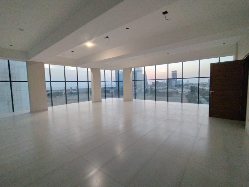 Glass elevation of commercial building in Saba Commercial