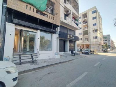 800 sq ft ground plus basement shop for rent in Bukhari Commercial